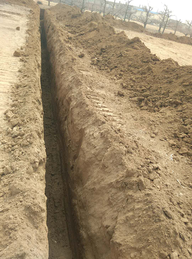 2017年大薛鄉(xiāng)校衛(wèi)村高標準農田建設項目管路工程